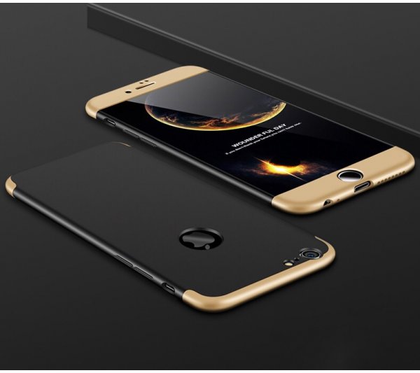360° kryt Armor iPhone 6 Plus/6S Plus - zlatý